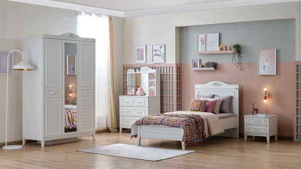 Cassettiera con Specchio Marje