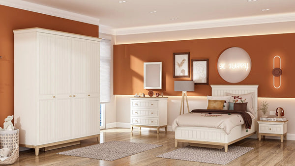 Cassettiera con Specchio Regnum (3 Cassetti)