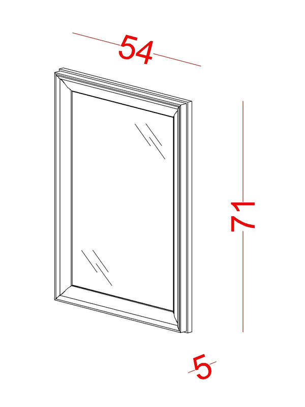 Cassettiera con Specchio Regnum (3 Cassetti)