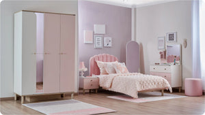 Cassettiera con Specchio Sofia