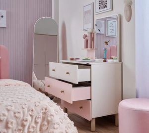 Cassettiera con Specchio Sofia