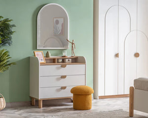 Comò Bohem a 3 Cassetti con Organizer