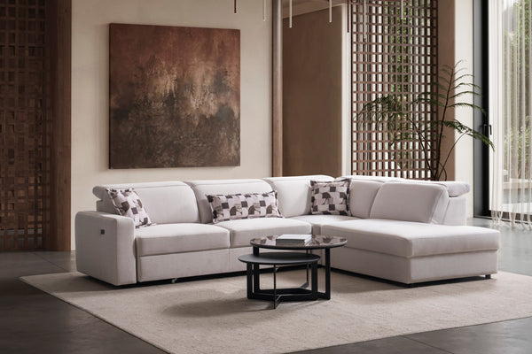Divano Angolare Modulare Como con Letto e Lounge