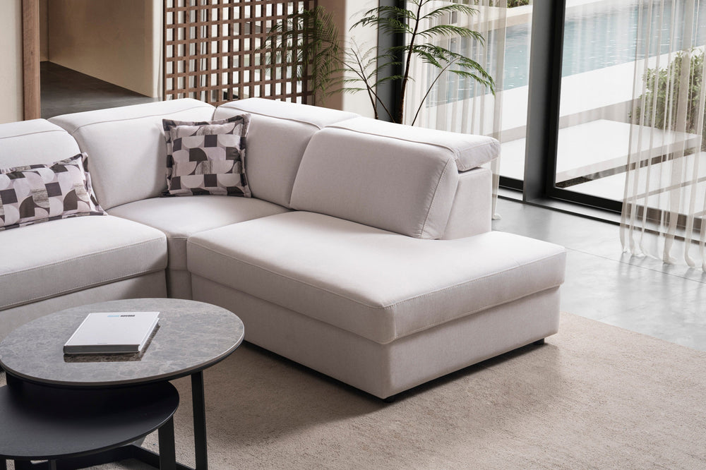 Divano Angolare Modulare Como con Letto e Lounge