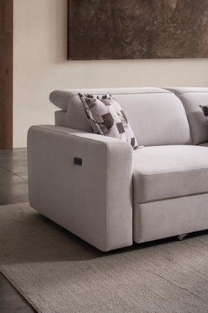 Divano Angolare Modulare Como con Letto e Lounge