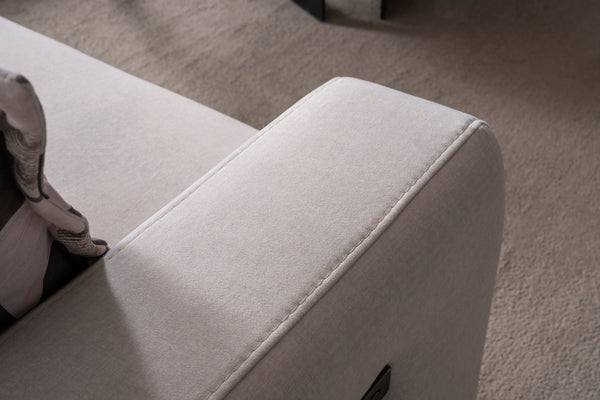 Divano Angolare Modulare Como con Letto e Lounge