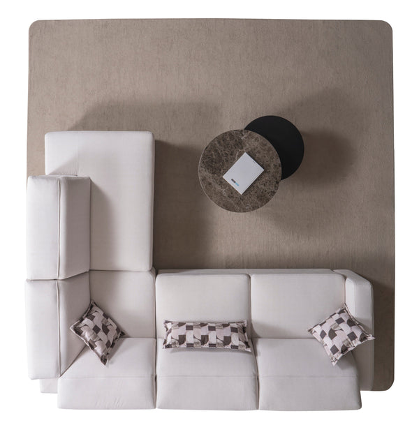 Divano Angolare Modulare Como con Letto e Lounge