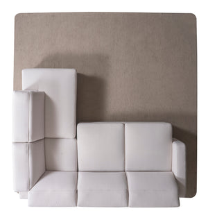 Divano Angolare Modulare Como con Letto e Lounge