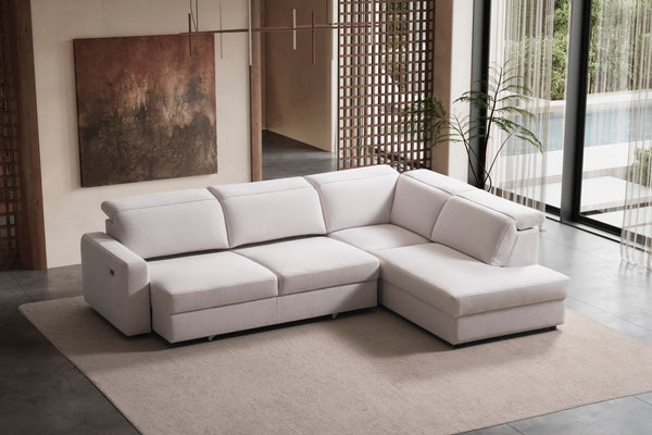 Divano Angolare Modulare Como con Letto e Lounge