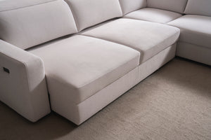 Divano Angolare Modulare Como con Letto e Lounge