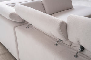Divano Angolare Modulare Como con Letto e Lounge