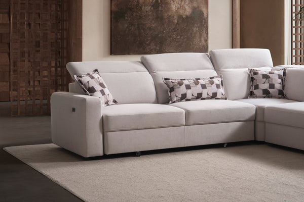 Divano Angolare Modulare Como con Letto e Lounge