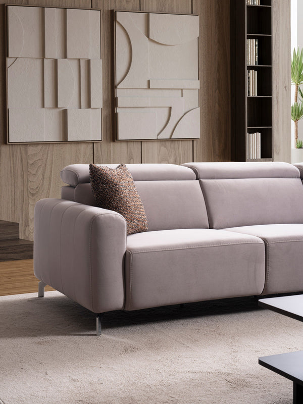 Divano Angolare Modulare Portofino con Letto e Recliner