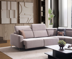 Divano Angolare Modulare Portofino con Letto e Recliner