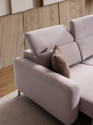Divano Angolare Modulare Portofino con Letto e Recliner