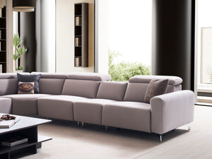 Divano Angolare Modulare Portofino con Letto e Recliner