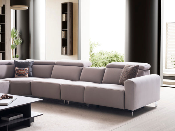 Divano Angolare Modulare Portofino con Letto e Recliner