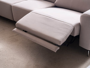 Divano Angolare Modulare Portofino con Letto e Recliner