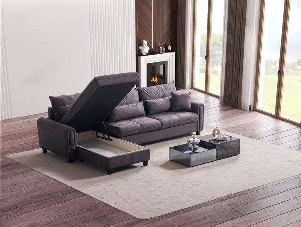 Divano Angolare Letto Savona con Modulo Relax