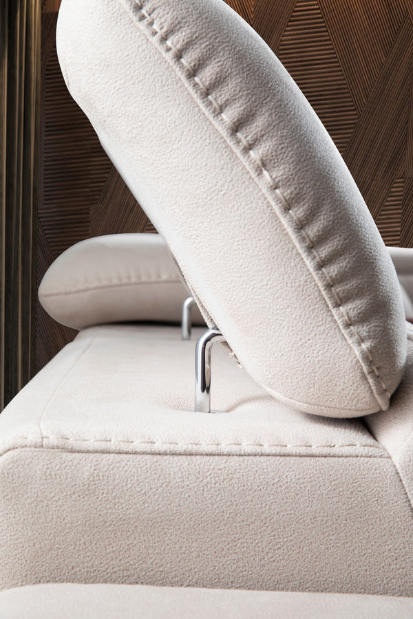 Divano Angolare Modulare Ravello con Recliner e Letto