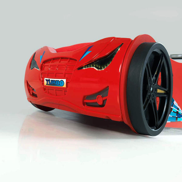 Super Eko Autobett mit LED-Windschutzscheibe 90x190cm