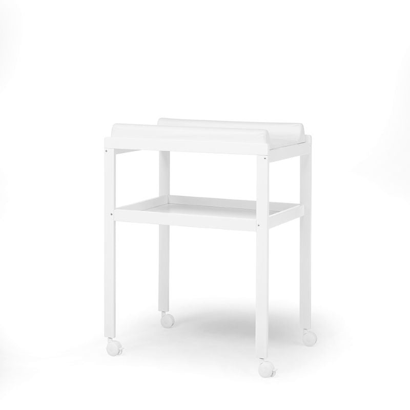 Erbesi Mini Fasciatoio in Legno con Ruote