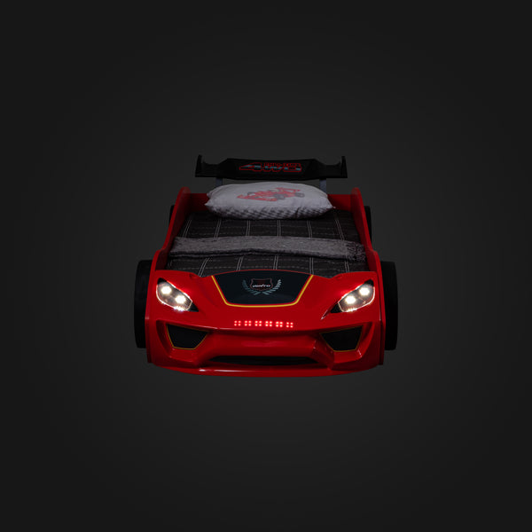 Vento LED Car Bed 90x190cm (Red/White/Blue/Black)