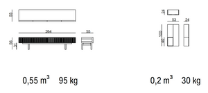 Monolog - Unità Mobili TV Modulare