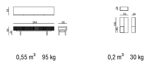 Monolog - Unità Mobili TV Modulare