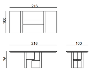 Monolog Tavolo da Pranzo