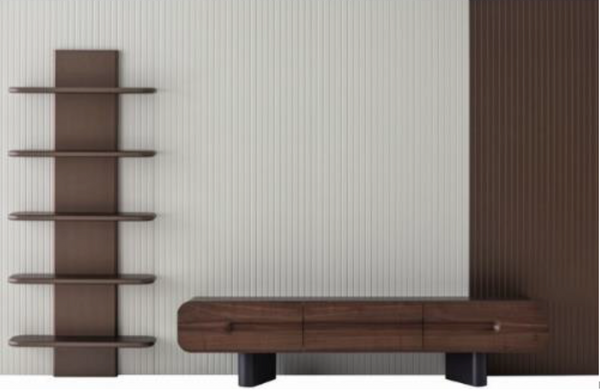 Maybach TV-Möbel in Walnuss