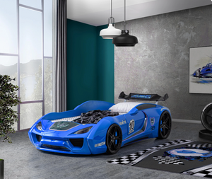 Vento LED Car Bed 90x190cm (Red/White/Blue/Black)