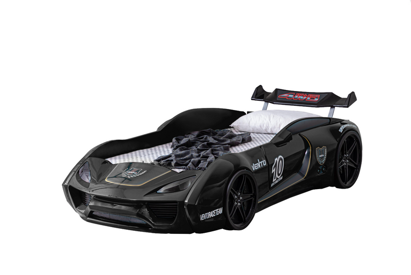 Vento LED Car Bed 90x190cm (Red/White/Blue/Black)