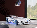 Cama de coche MVN1 con LED 90x190cm