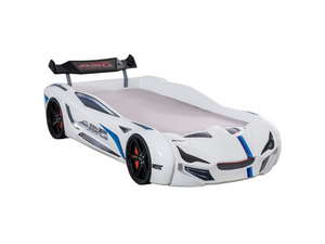 Letto Auto MNV1 con LED - Bianco