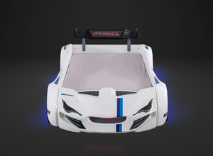 Letto Auto MNV1 con LED - Bianco