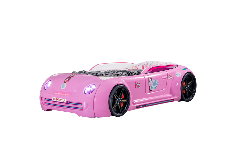 Letto Auto Pink Love – Rosa