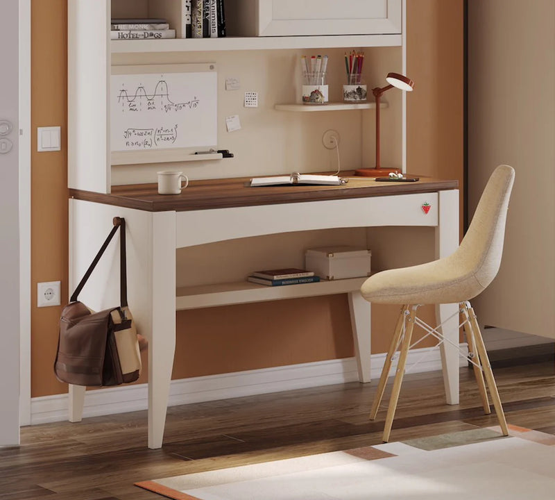 Lapel Children's Desk with Drawer and Pencil Holder - Dimensions 120x77x59 cm