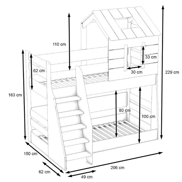 My House Letto a Castello
