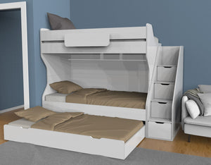 FLY Etagenbett mit Ausziehbett