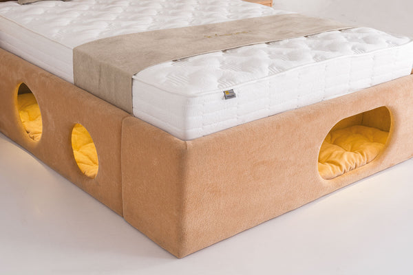 Letto Matrimoniale Petra con Cuccia Integrata