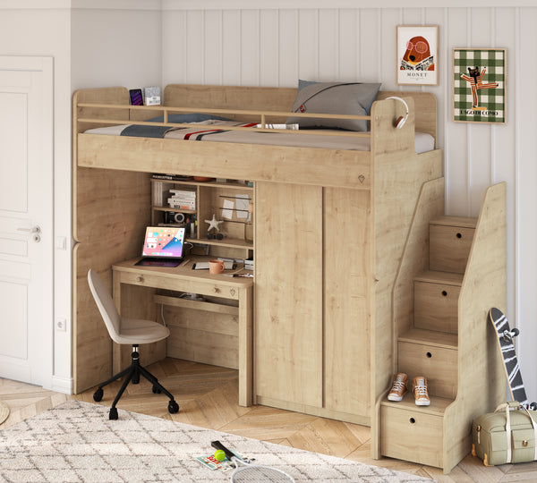 Studio mit Etagenbetten