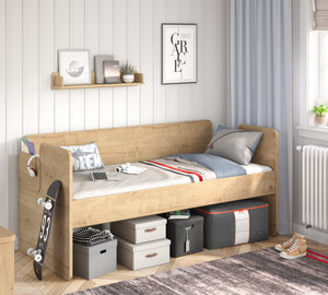 Letto a Castello Studio Oak Set‑1 (90 × 200 cm)