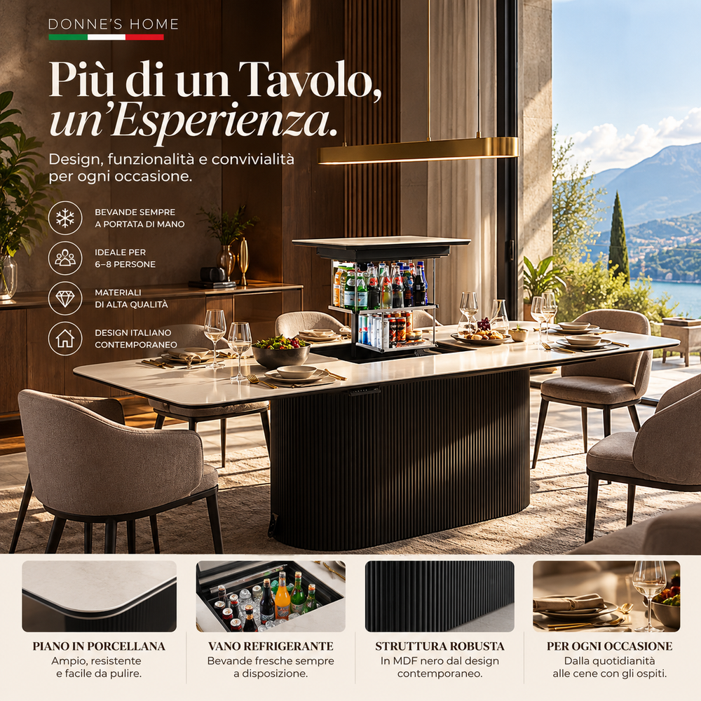 Tavolo da pranzo Taba Freeze