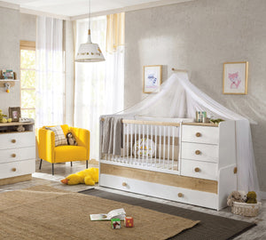 Natura Baby Convertible Cot