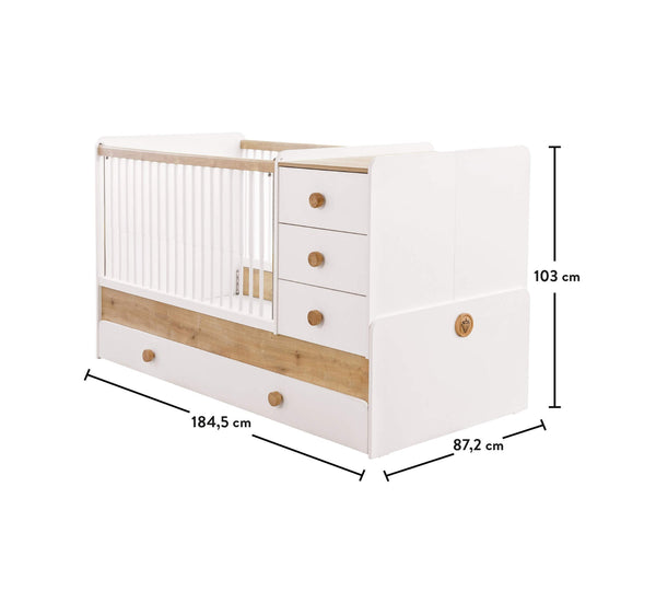 Natura Baby Convertible Cot