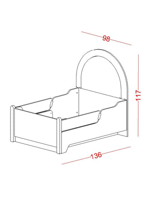 Letto Estensibile Bohemsoft (Evolutivo)