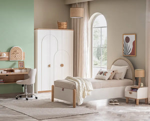 Letto Joy con Testiera Bohem (100x200/120x200)cm