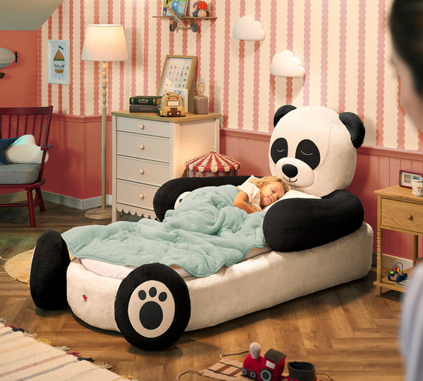 Lettino Panda con Materasso Bamboo+