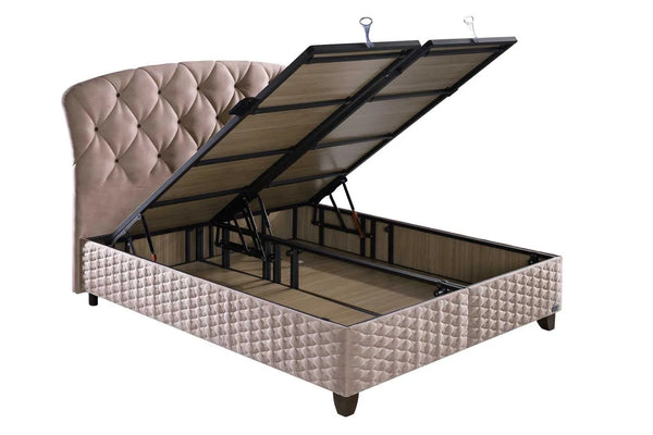 Letto Matrimoniale con Contenitore e Testata Freshcell Prime